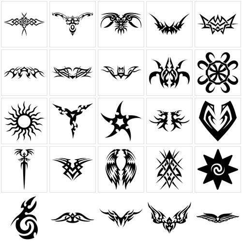 More Egyptian Samples designs Fake Temporary Water Transfer Tattoo Stickers NO.10324